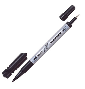 Permanent Marker CD/DVD TWIN MARKER EXTRA FINE 12’S/BOX